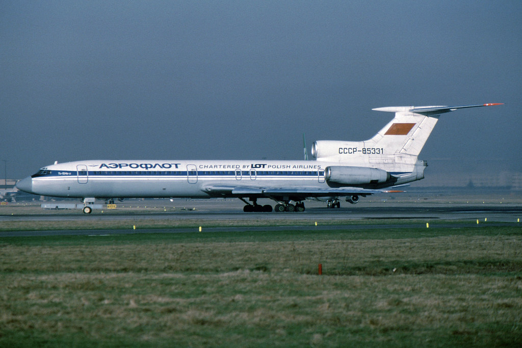 CCCP-85331 Tupolev Tu-154B-2 Aeroflot Leased to LOT-Polish | Flickr