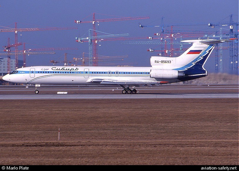 Tupolew Tu-154M | Sibir Airlines | RA-85693
