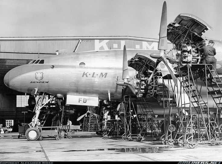 Pin on L749 Lockheed Constellation - Connie