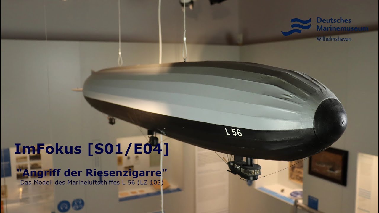 Model of Zeppelin LZ103 L56 in the Deutsches Marinemuseum