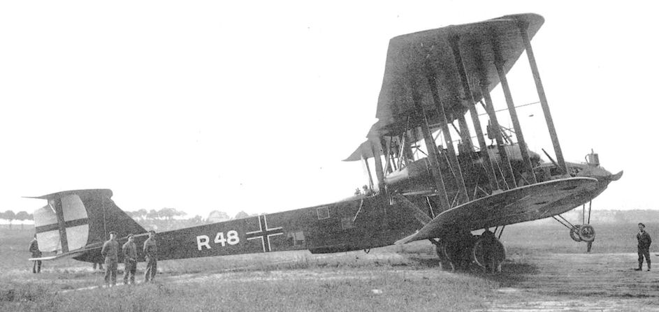 Afbeeldingsresultaat voor Zeppelin-Staaken R.XIV