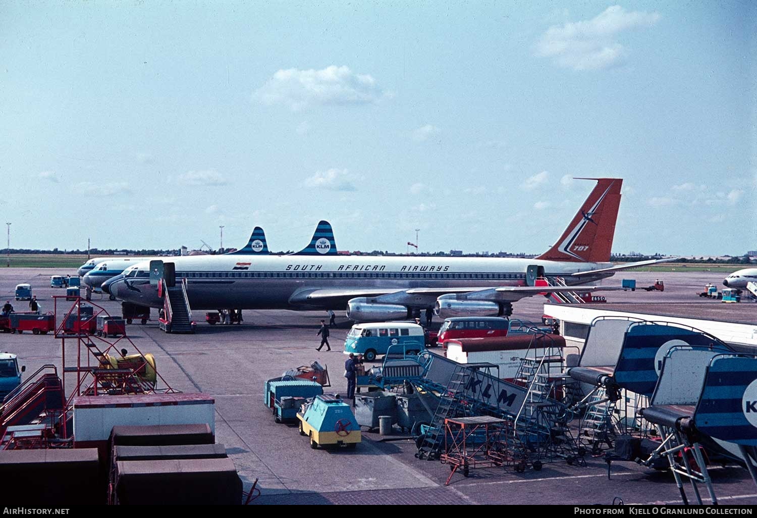 Aircraft Photo of ZS-CKC | Boeing 707-344 | South African Airways -  Suid-Afrikaanse Lugdiens | AirHistory.net #282006 | Schiphol airport July 1965