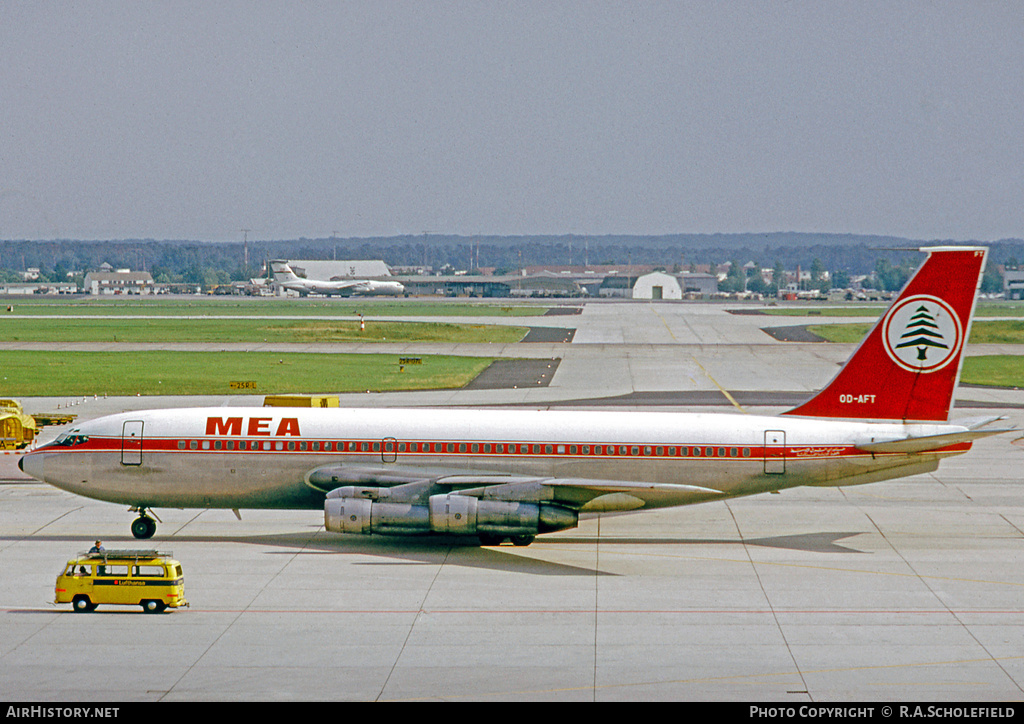 Aircraft Photo of OD-AFT | Boeing 720-023B | Middle East Airlines - MEA |  AirHistory.net #9631