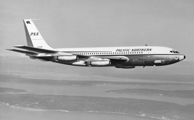 Pacific Northern Airlines, Boeing 720, N720W (c/n 18377) | Aviones, Aviones  comerciales, Militar