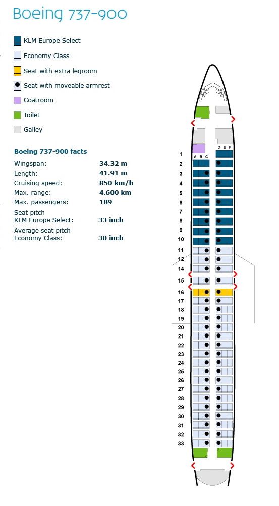 klm royal dutch airlines boeing 737-900 aircraft seating cabin chart | Klm  royal dutch airlines, Boeing aircraft, Aircraft