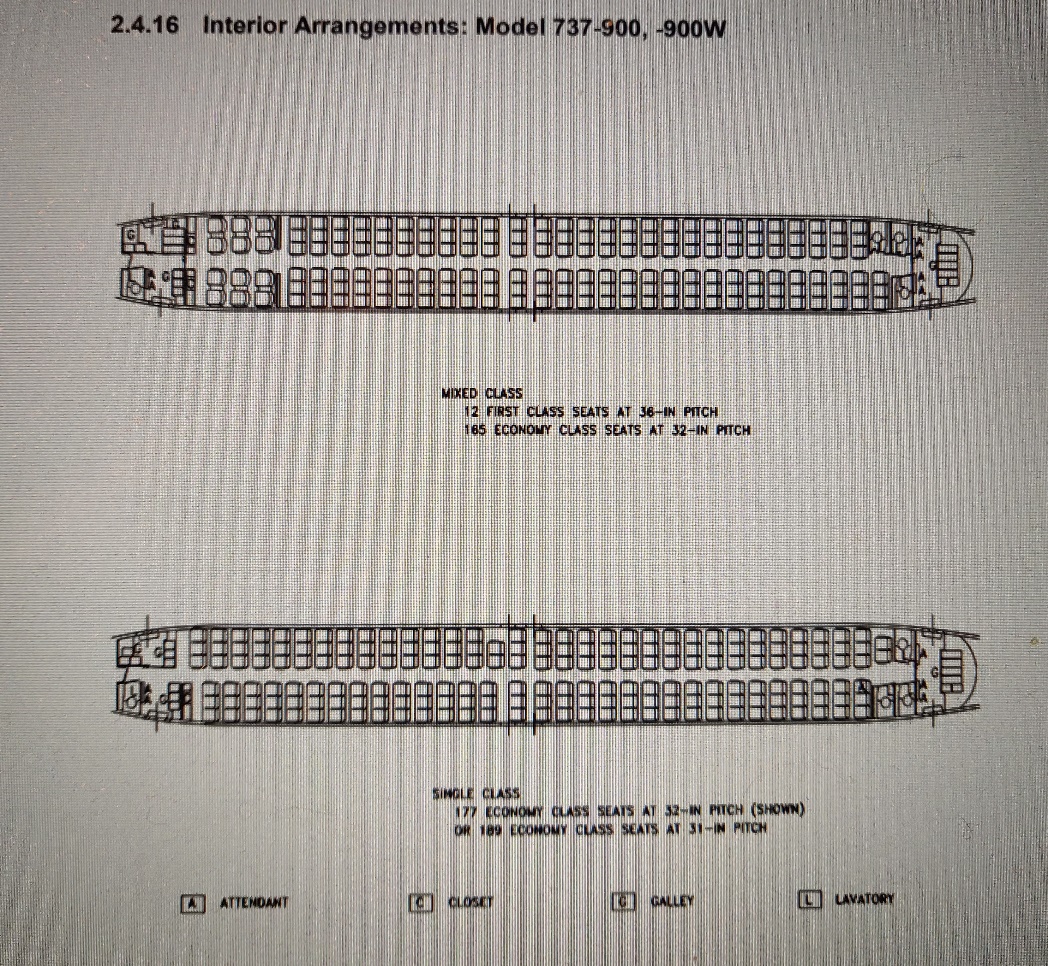 737-900 cabin layout