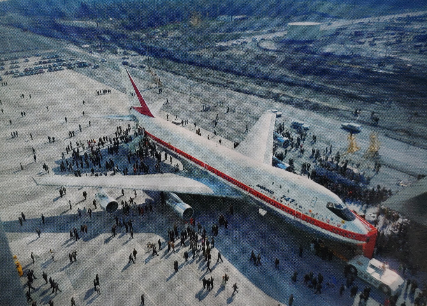 Boeing 747-100  prototype roll out