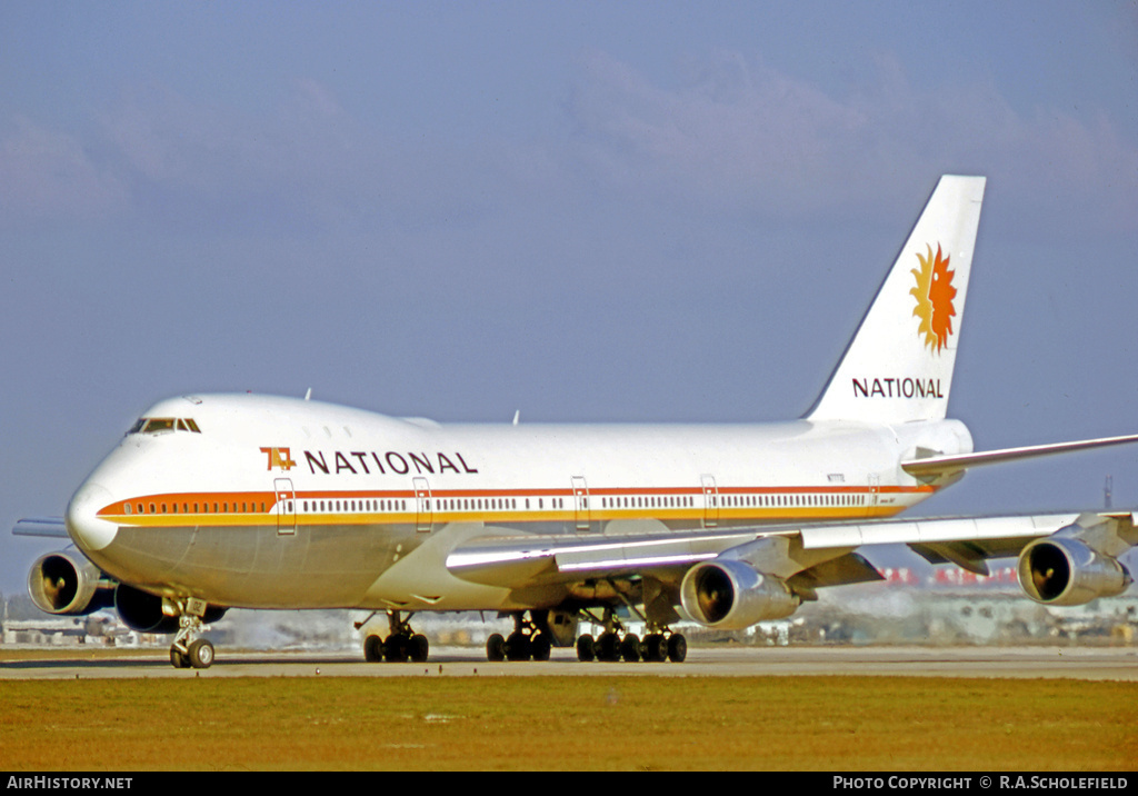 Aircraft Photo of N77772 | Boeing 747-135 | National Airlines | AirHistory.net #8605