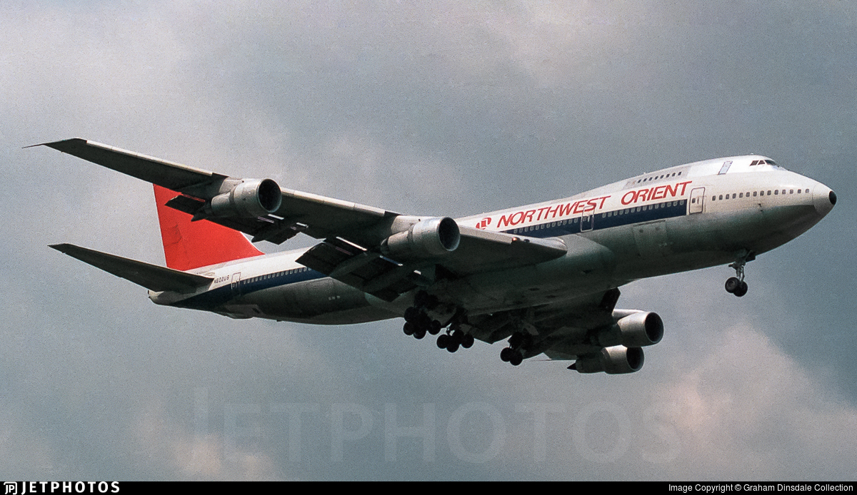 N602US - Boeing 747-151 - Northwest Orient Airlines