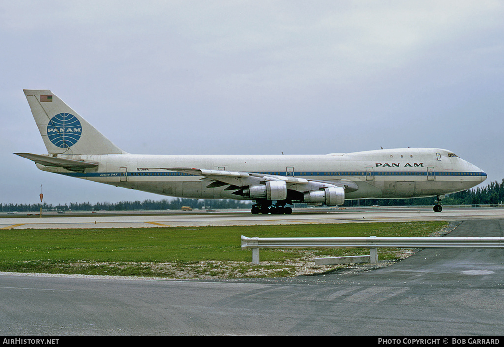 Aircraft Photo of N736PA | Boeing 747-121 | Pan American World Airways - Pan Am | AirHistory.net #30964