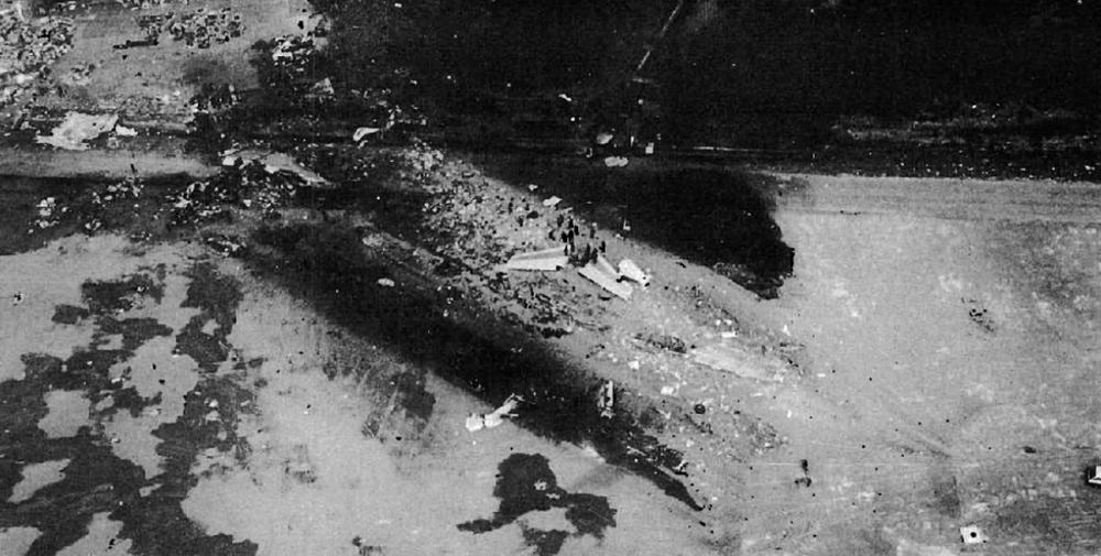 Airbus A300B4-600R China AIrlines B-1816 aerial picture crash site