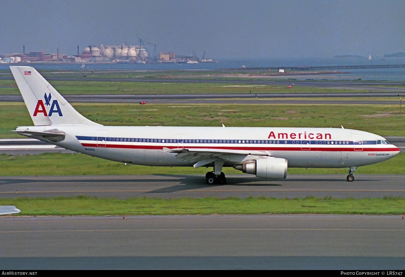 Aircraft Photo of N14053 | Airbus A300B4-605R | American Airlines | AirHistory.net #229085