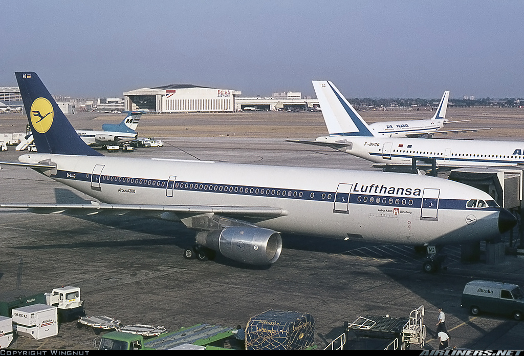 Airbus A300B2-1C | Lufthansa | D-AIAC | Luneburg