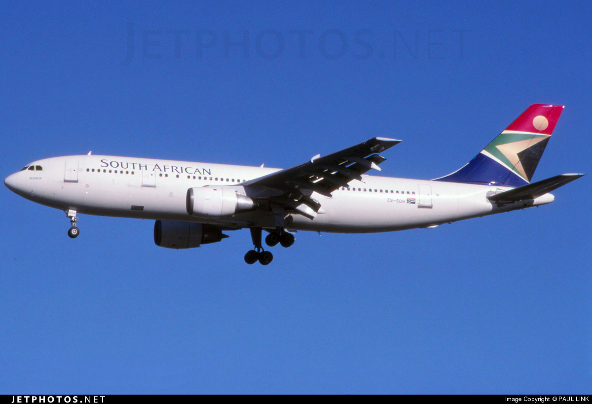 ZS-SDH | Airbus A300B2-203 | South African Airways | PAUL LINK | JetPhotos