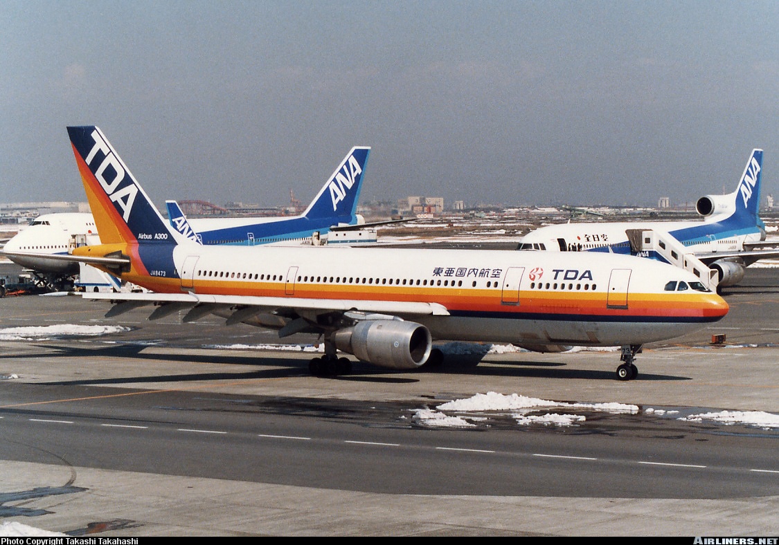 Airbus A300B2K-3C | TDA - Toa Domestic Airlines | JA8473