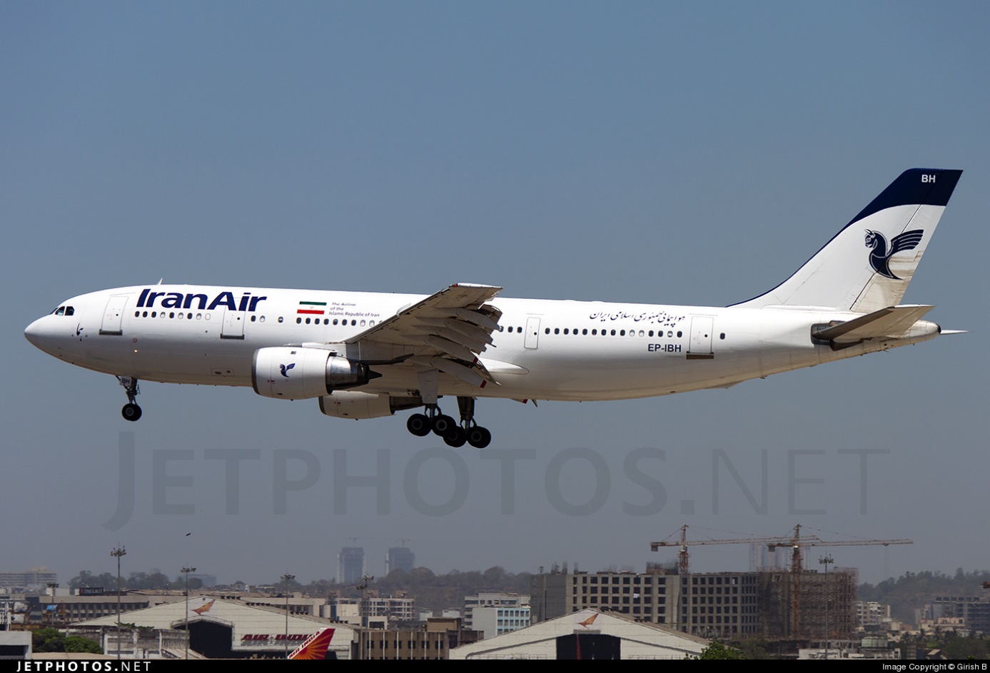 EP-IBH | Airbus A300B4-203 | Iran Air | Girish B | JetPhotos