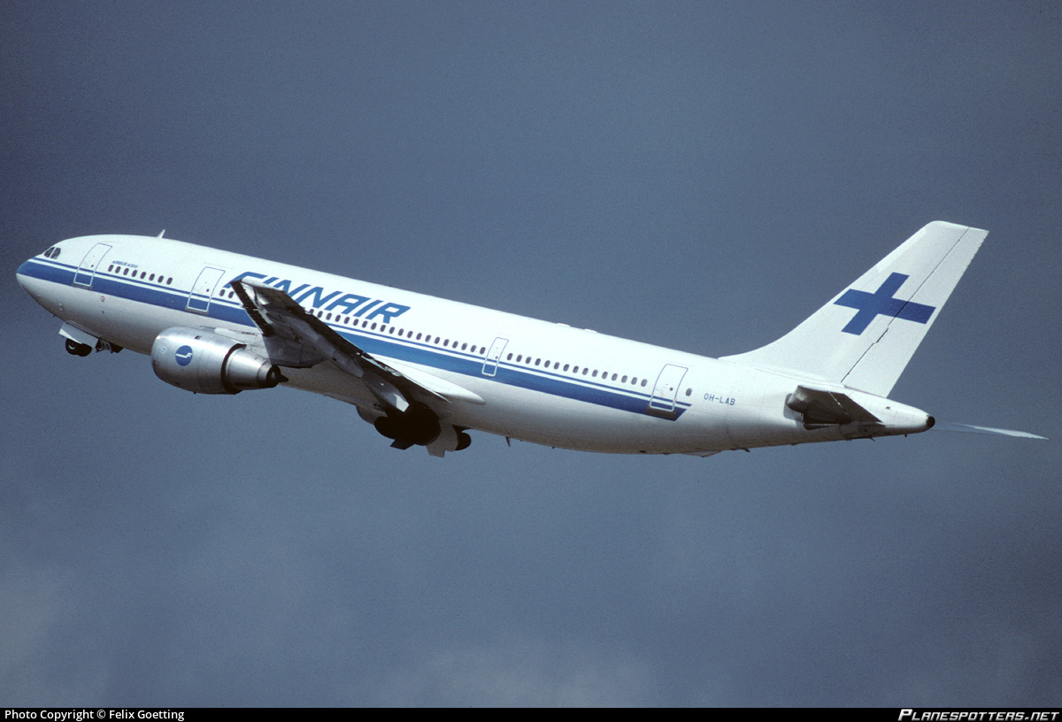 OH-LAB Finnair Airbus A300B4-203FF photographed at Dusseldorf Rhein-Ruhr (DUS / EDDL) by Felix Goetting