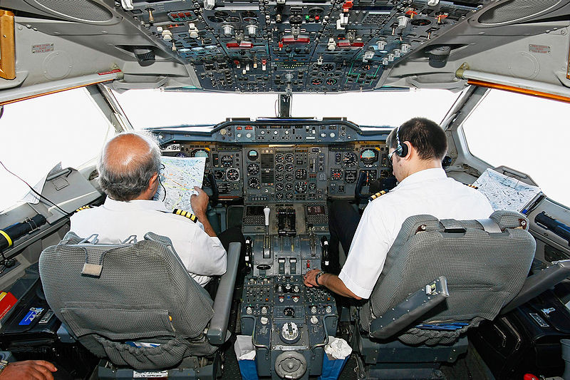 Iran Air Airbus A300B4-203 cockpit |  EP-IBH