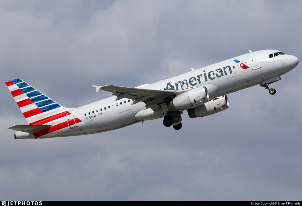 N651AW | Airbus A320-232 | American Airlines | Brian T Richards | JetPhotos