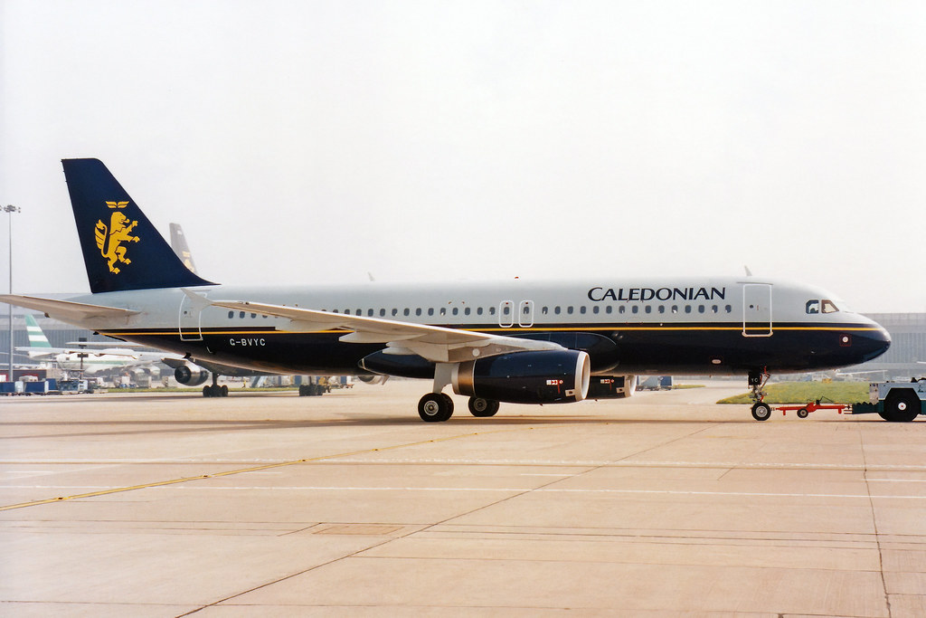 G-BVYC Airbus A320-231 Caledonian Airways MAN 18APR95 | Flickr