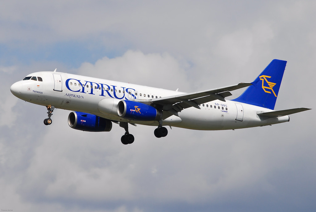 Cyprus Airways Airbus A320-231 5B-DBC Tefkros (22649) | Flickr