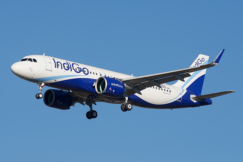 Airbus A320neo | Indigo | A320neo landing