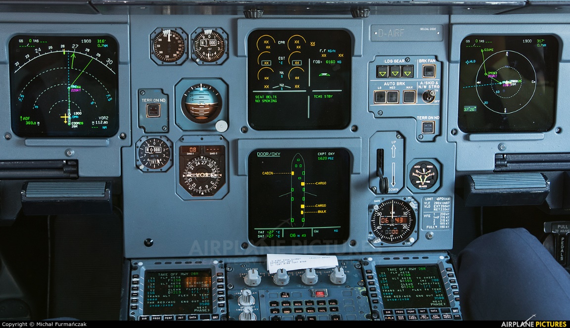 cockpit of D-AIRF - Lufthansa Airbus A321 at Munich | Photo ID 939995 |  Airplane-Pictures.net