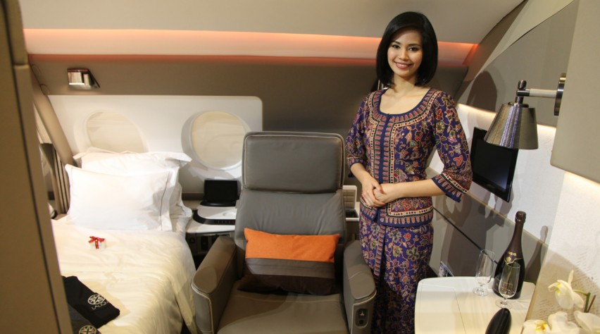 Airbus A380-800 | Singapore Airlines | exclusive suite