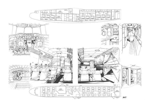 Armstrong Whitworth Ensign Cockpit &amp; Interior Detail (Photos Posters  Cards...) #4524674