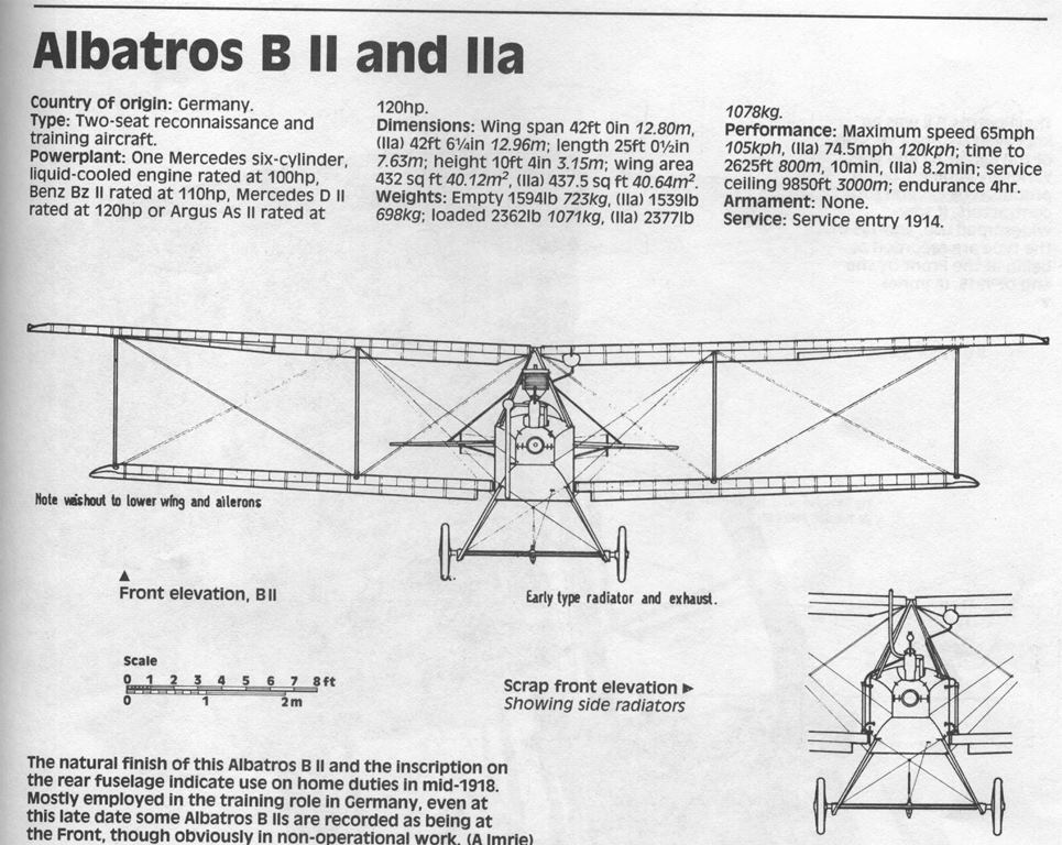 Albatros B.II Performance |aircraft Investigation| WWI Aircraft