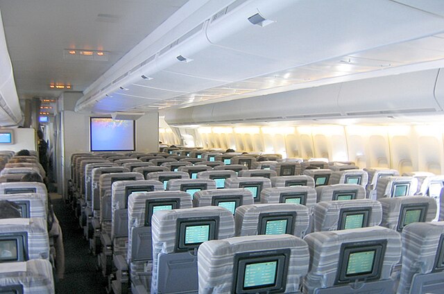 Boeing 747-400 | JAL | cabin intterior