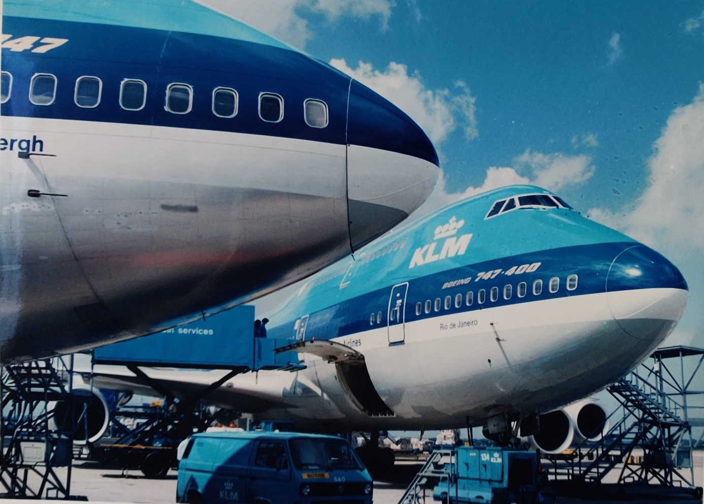 Boeing 747-400 | KLM | PH-BFR | pilot strike May 1995