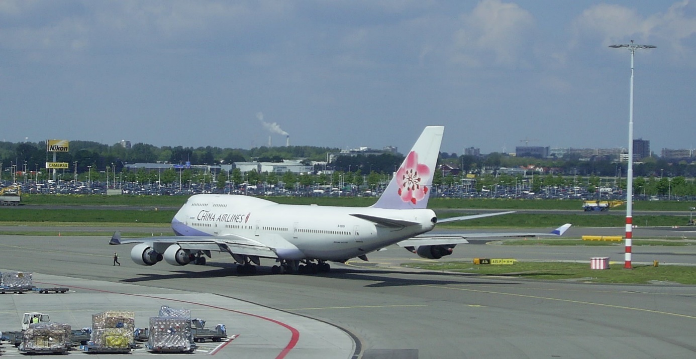 Boeing 747-400 | China Airlines | Schiphol May 2005