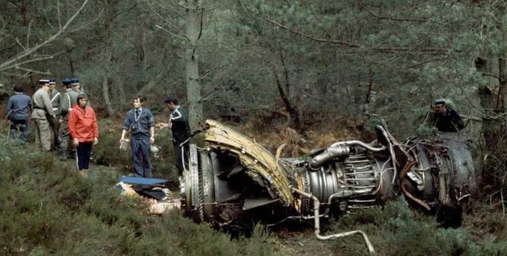 McDonnel Douglas DC-10-10 | Turkish Airlines | TC-JAV | GE CF6-6 engine at the crash site