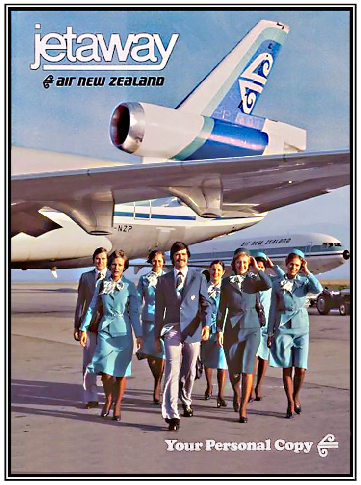 McDonnell Douglas DC10-30's in 2023 | Air new zealand, Vintage airlines,  New zealand flights | ZK-NZP |  cabin crew