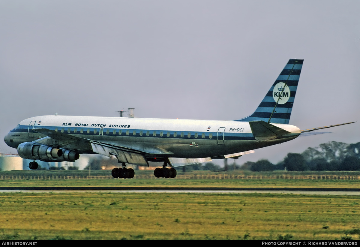 Aircraft Photo of PH-DCI | Douglas DC-8-53 | KLM - Royal Dutch Airlines |