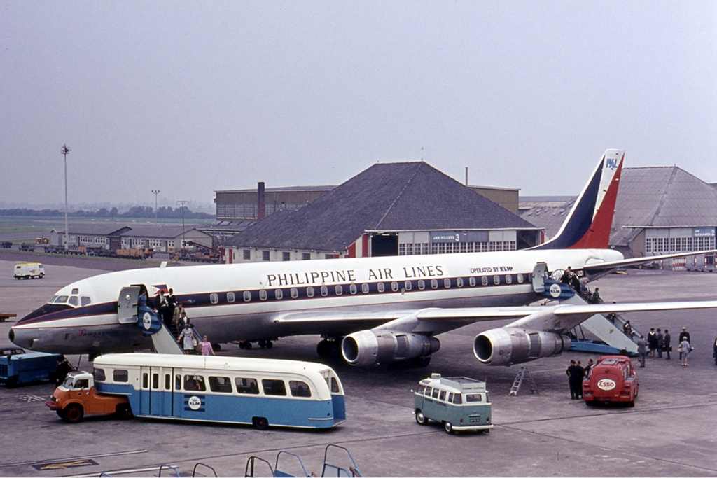 DC-8-53 | Philippine Air Lines |  PI-C801 | Schiphol July 1964