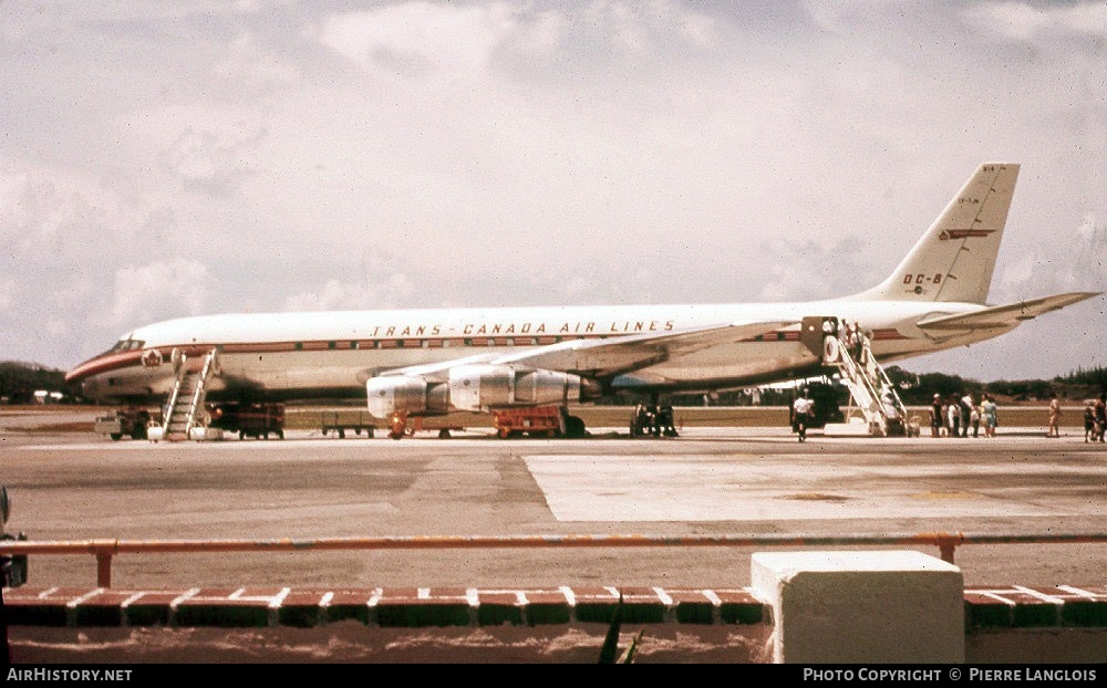 Aircraft Photo of CF-TJN | Douglas DC-8-54CF Jet Trader | Trans-Canada Air  Lines - TCA | AirHistory.net #310027