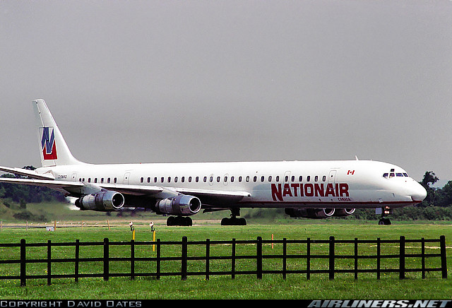 Douglas DC-8-61 | Nationair | C-GMXQ