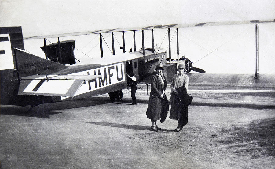 Early Passenger Aircraft Photograph by Rachel Down