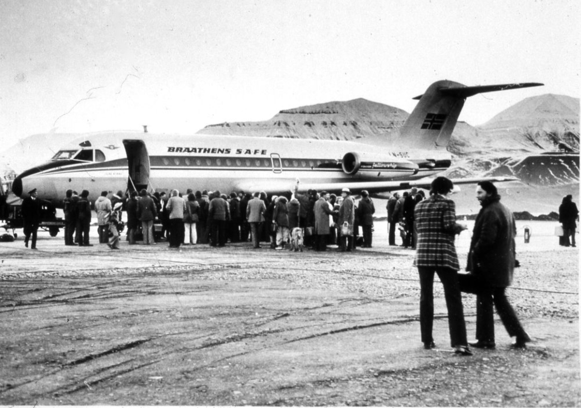 Fokker F 28 1000 Fellowship  The National Norwegian Aviation Museum