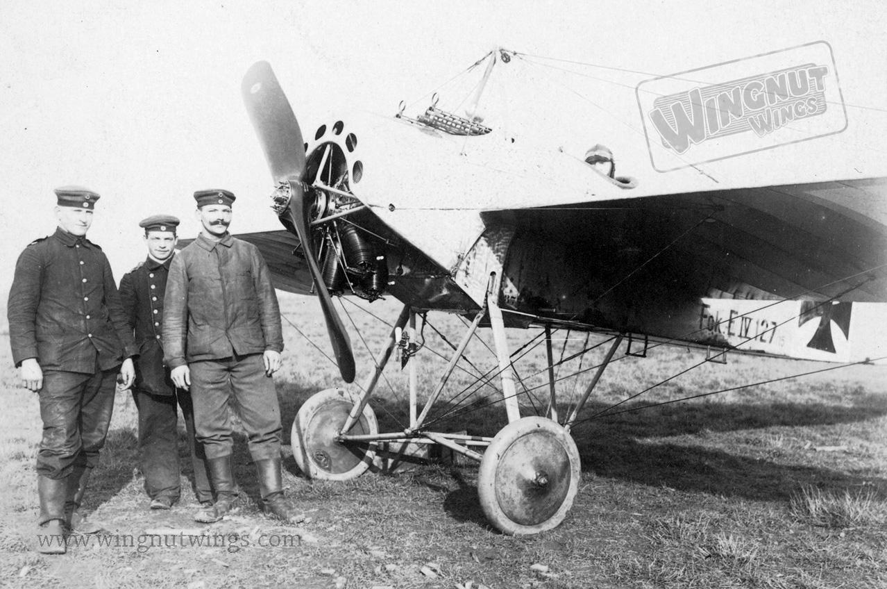 Afbeeldingsresultaat voor Fokker E.IV