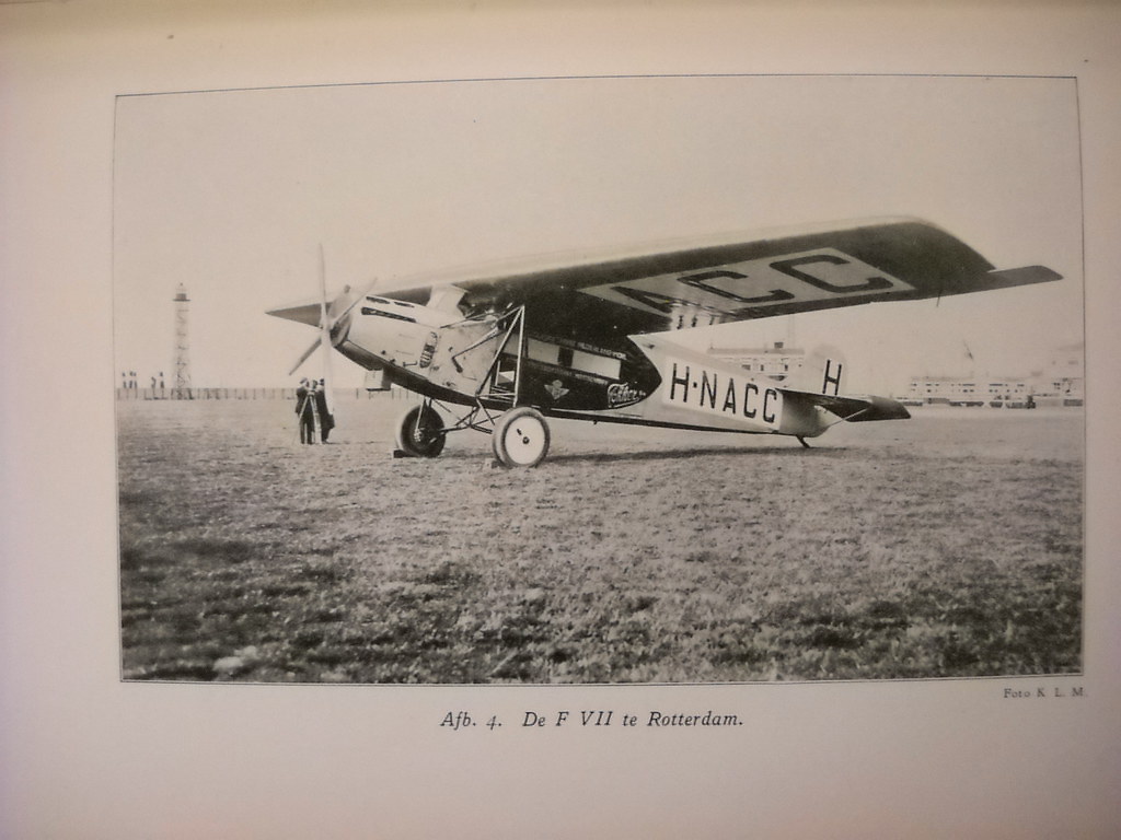 Fokker F VII H-NACC Door de lucht naar Indi J. van der Ho | Flickr