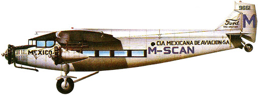 WINGS PALETTE - Ford 3-AT/4-AT/5-AT Tri-Motor - Compania Mexicana de  Aviacion