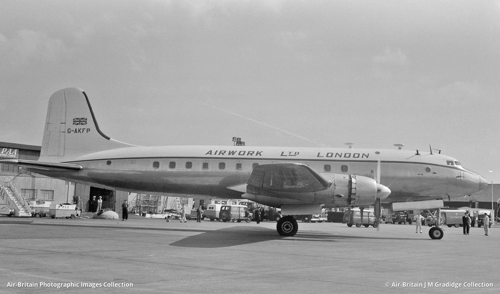 Handley Page HP.81 Hermes IV, G-AKFP / HP.81/1, Airwork Ltd (AW) : ABPic