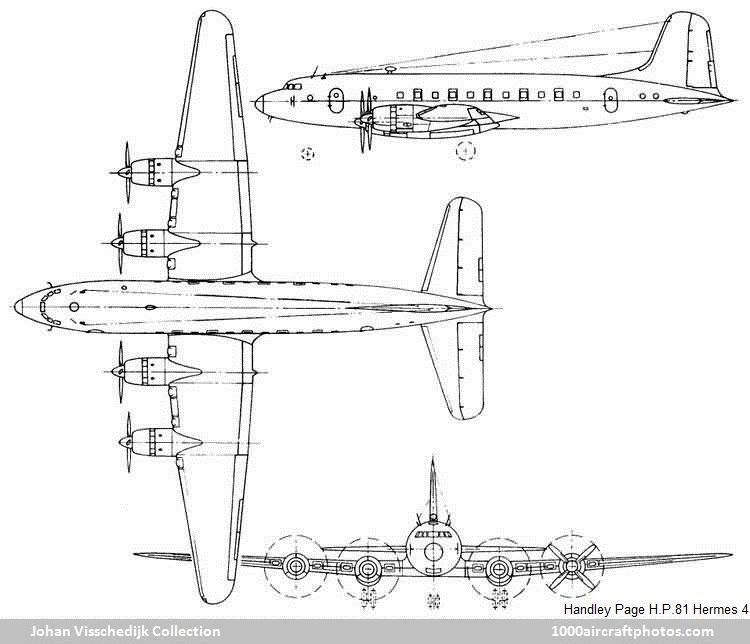 Handley Page H.P.81 Hermes 4