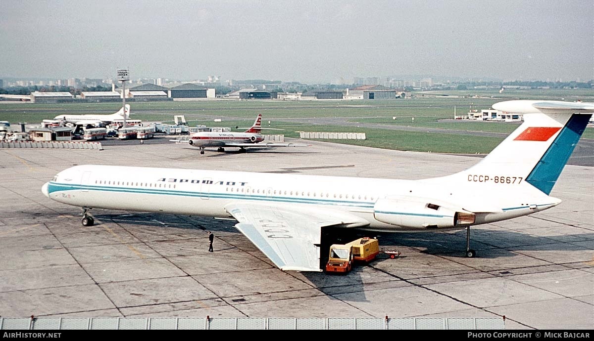 Aircraft Photo of CCCP-86677 | Ilyushin Il-62 | Aeroflot | AirHistory.net #18155