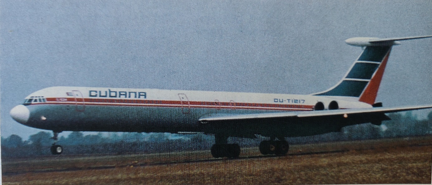 ILyushin Il-62M | Cubana | CU-T1217 | aircraft touching down