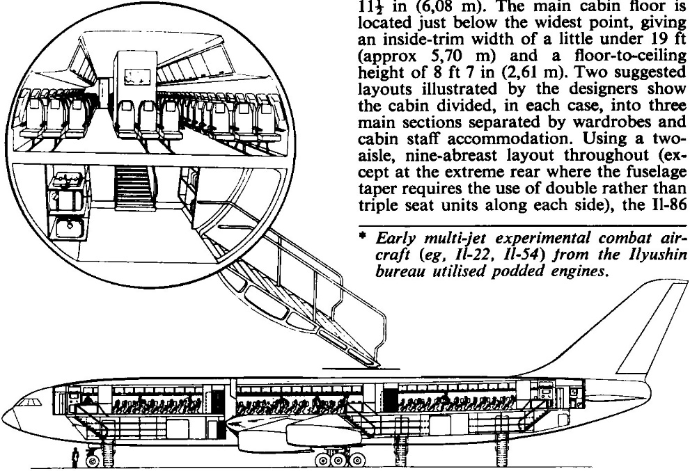 The Ilyushin Il-86 Wide-body Soviet Airliner Vintage