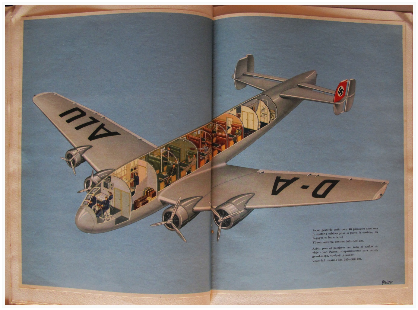 Junkers JU 90 by Junkers Flugzeug und Motorenwerke A.G., Dessau: Very Good  Soft cover (1938) | Entelechy Books